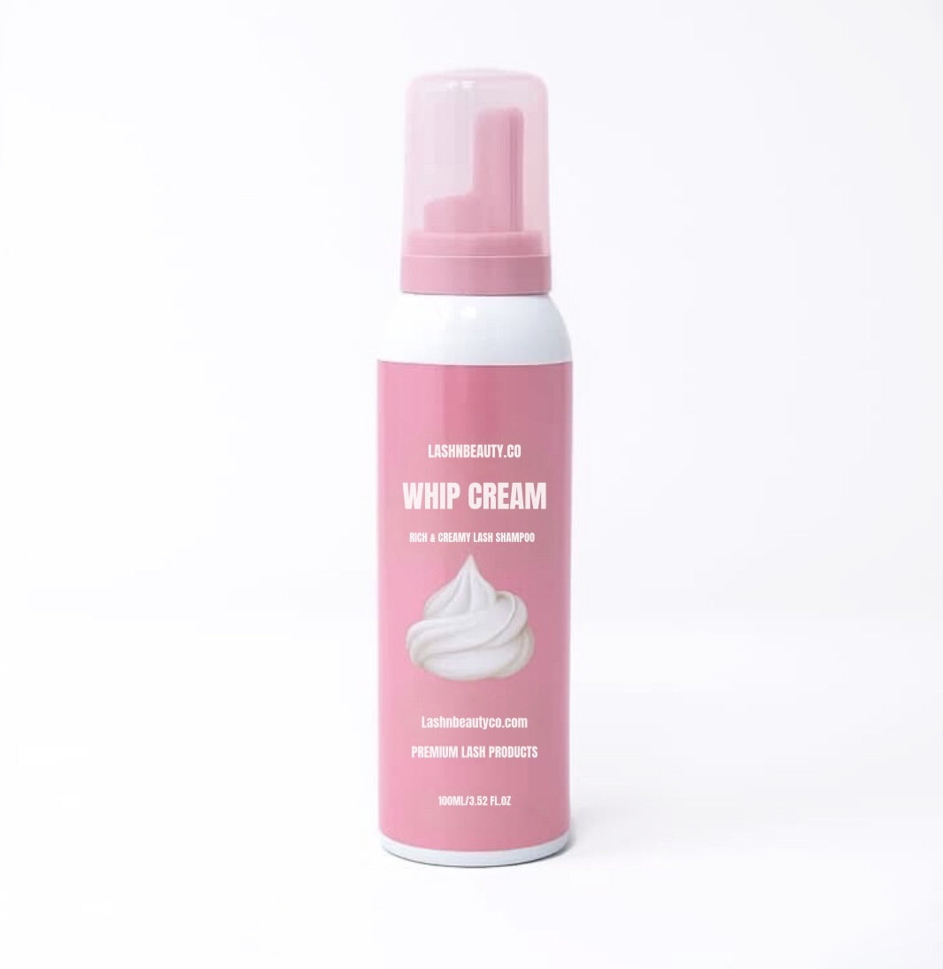 Whip Cream Lash Cleanser
