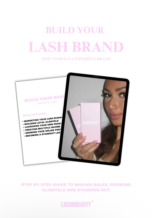 Build Your Lash Brand Ebook
