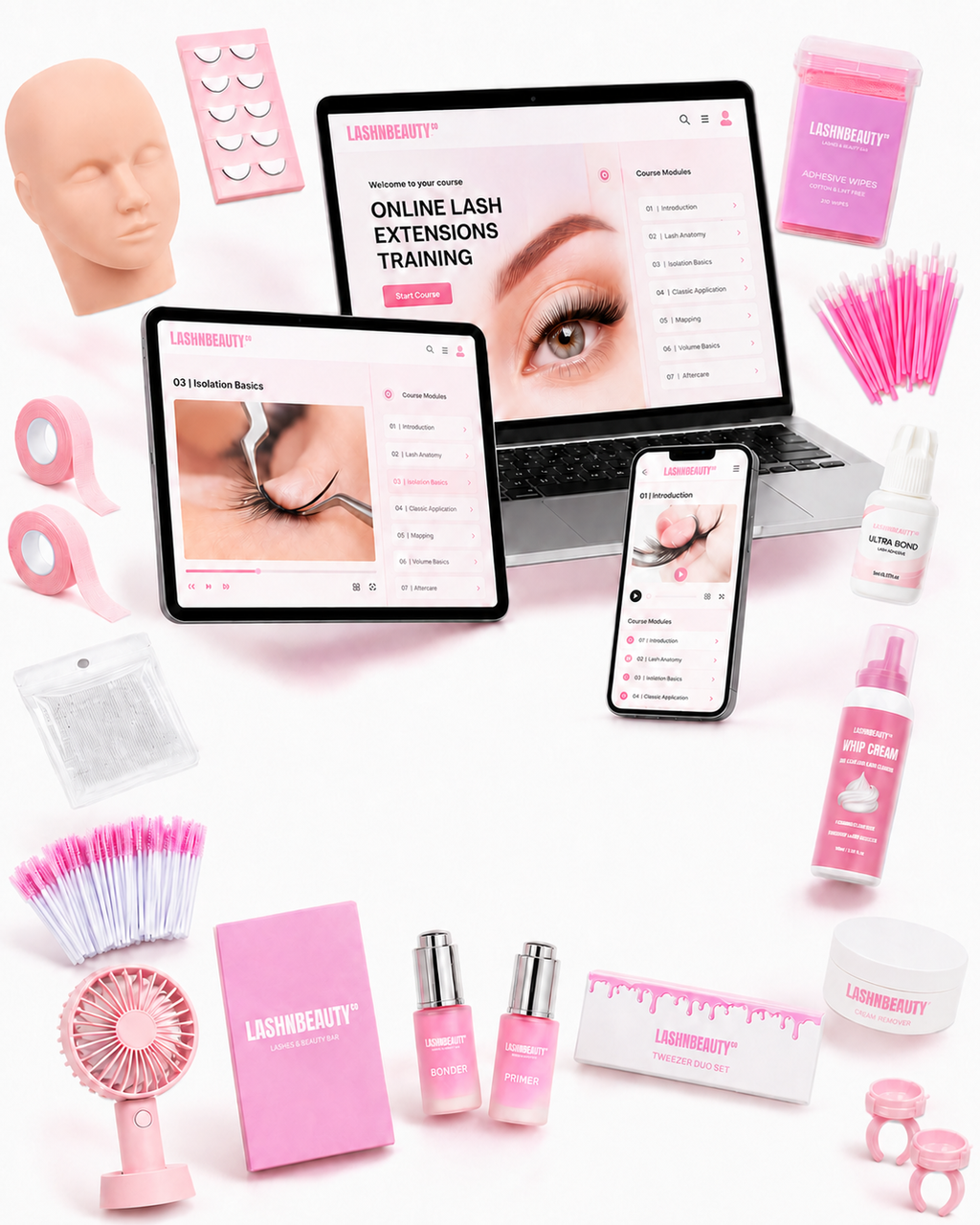 Online Beginners Lash Course