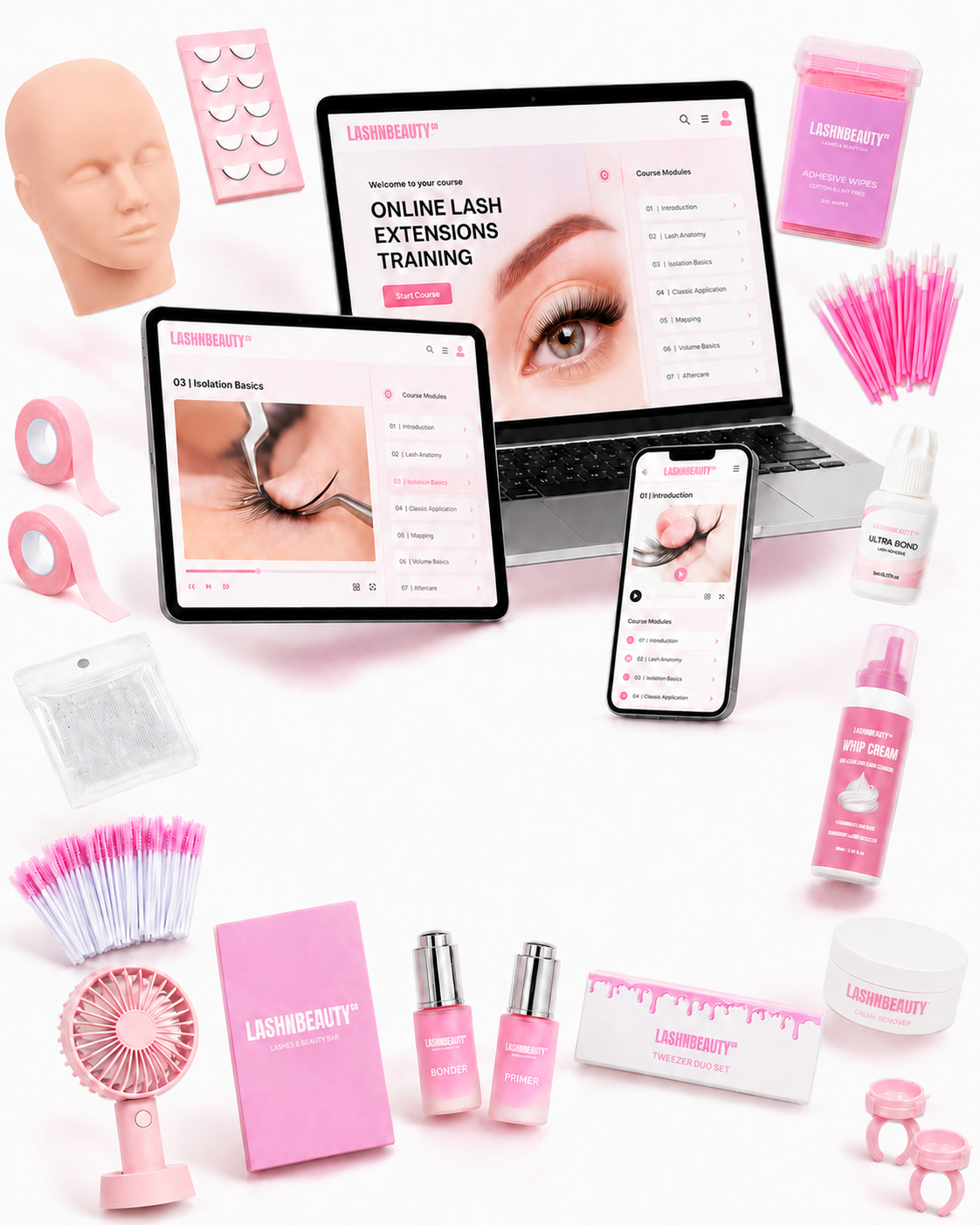 Online Beginners Lash Course