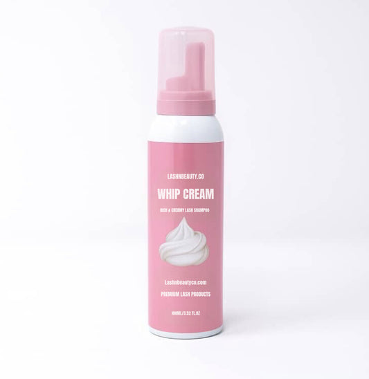 Whip Cream Lash Cleanser