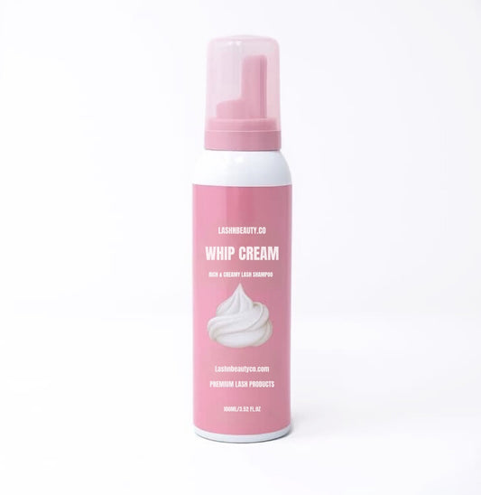 Whip Cream Lash Cleanser